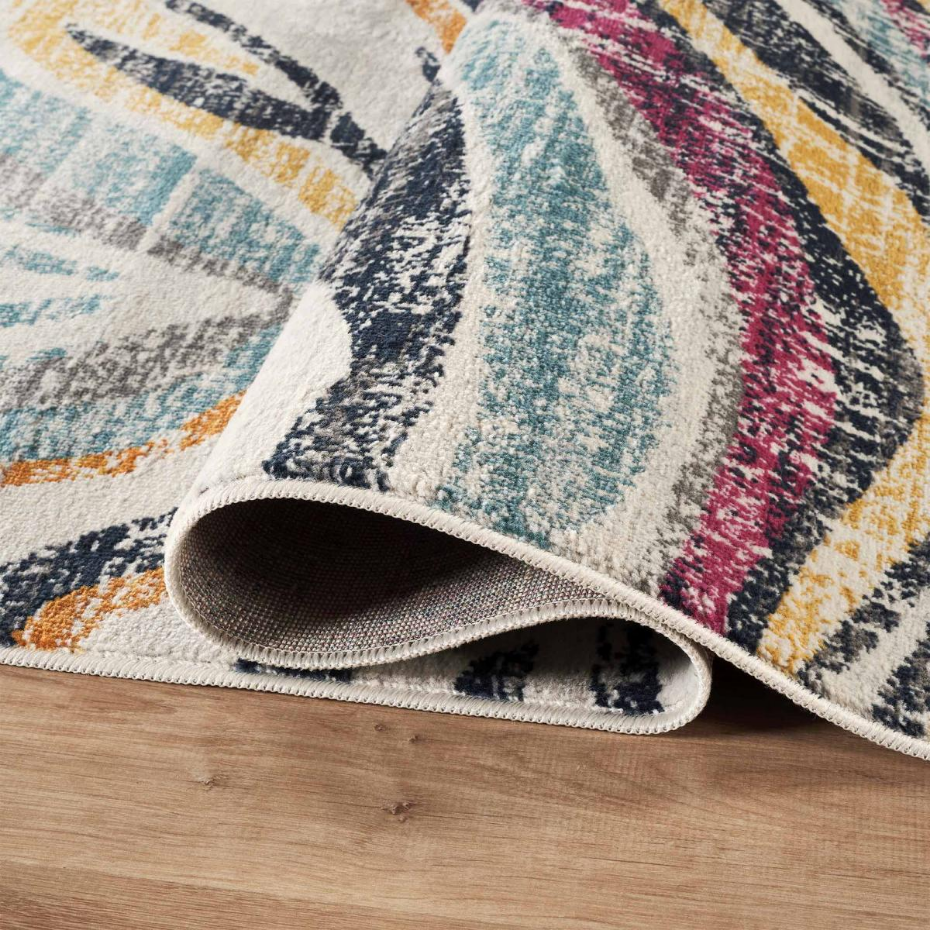 Tapis art abstrait - LYN3 DESI Couleurs vives