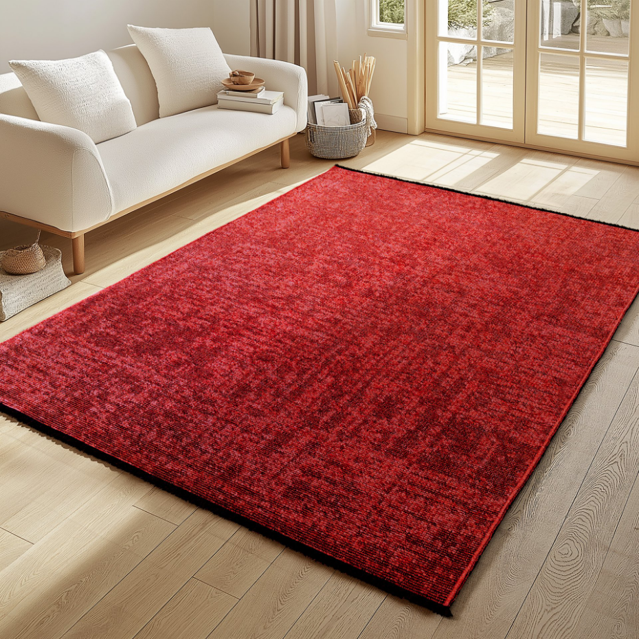 Tapis en coton à poils ras MIRA