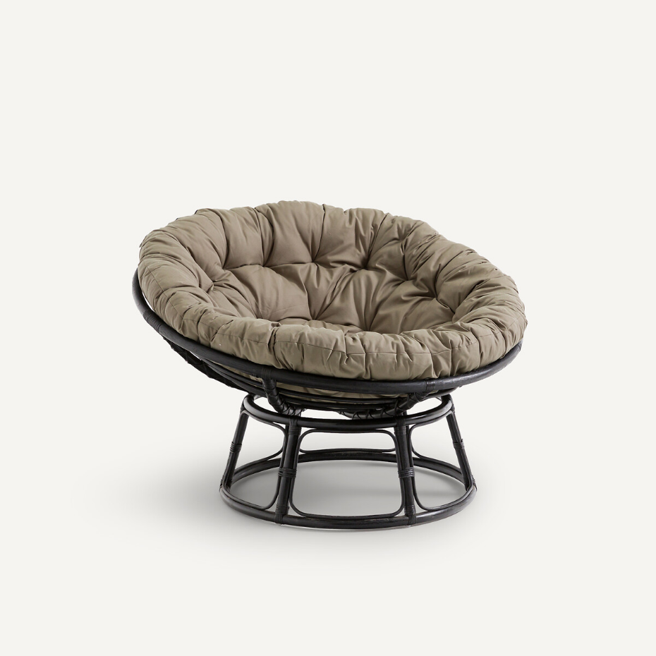 Fauteuil papasan rotin, Aranias