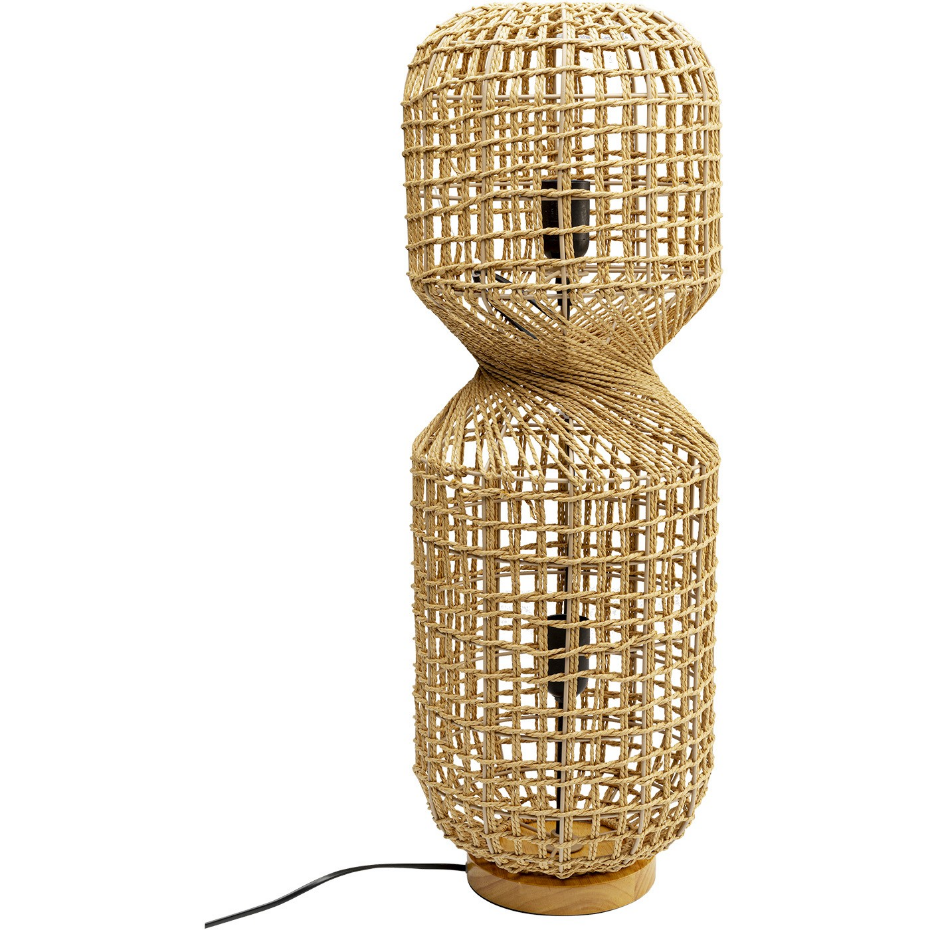 Lampadaire en rotin 67cm, ALOHA