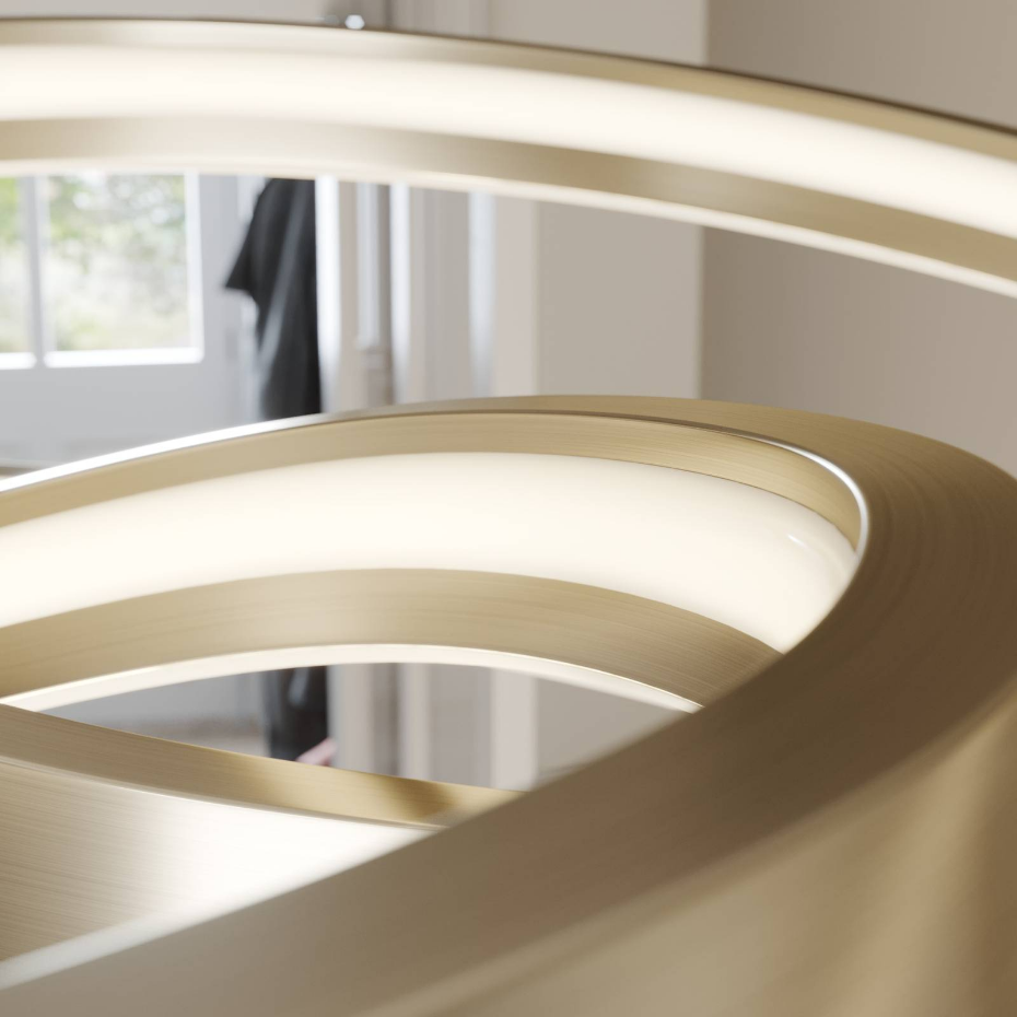 Suspension en aluminium moderneLED, Gunbritt