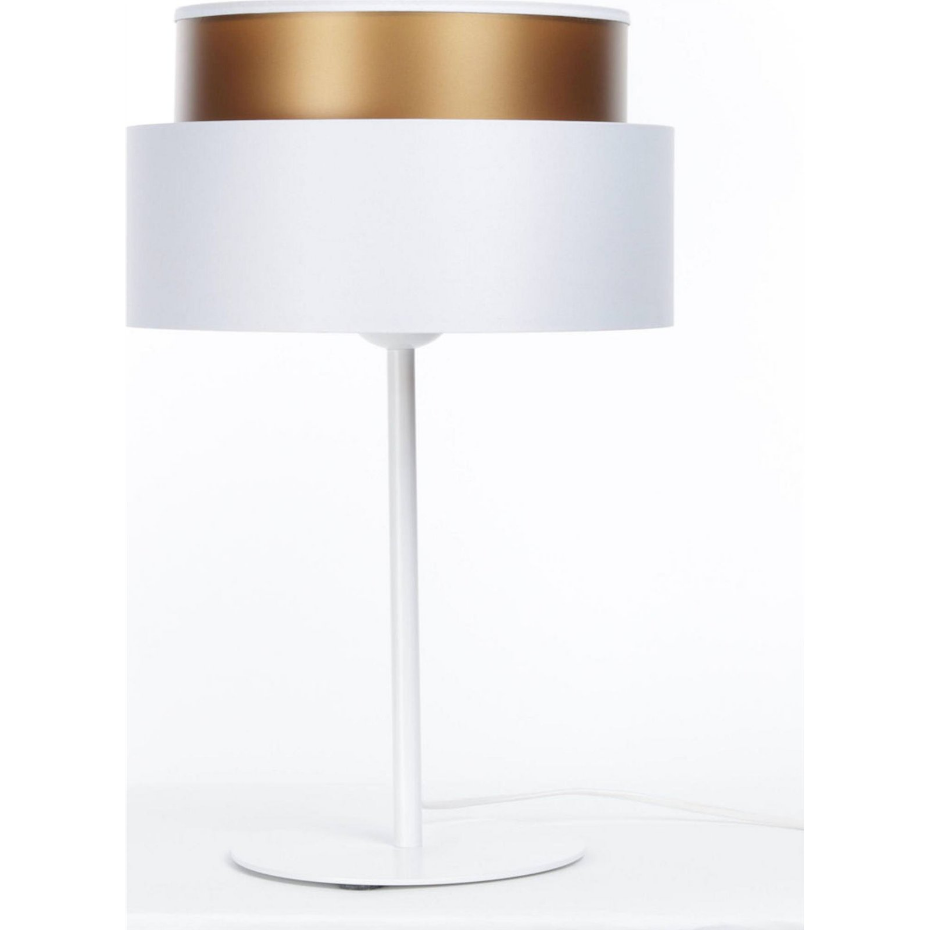 Lampe à poser ronde en PVC Duo ellegant