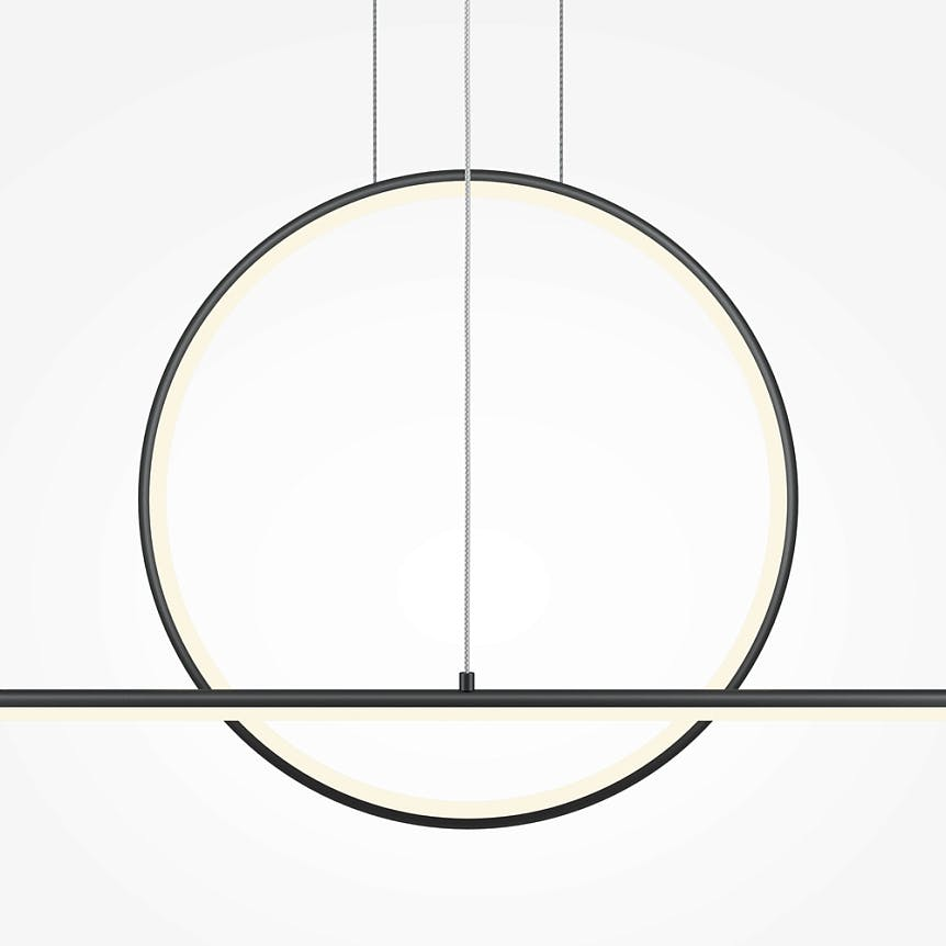 Suspension design à LED pour salon SALEM
