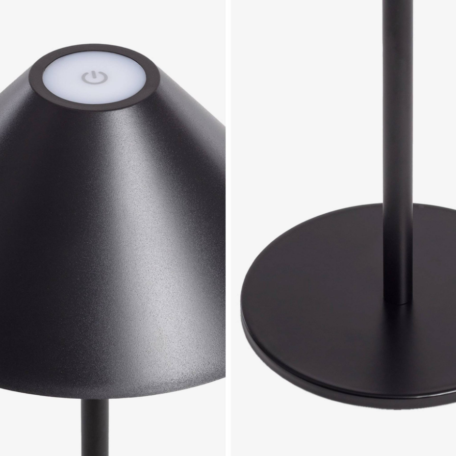 Lampe de table intérieur/extérieur LED sans fil H 32cm ADAM