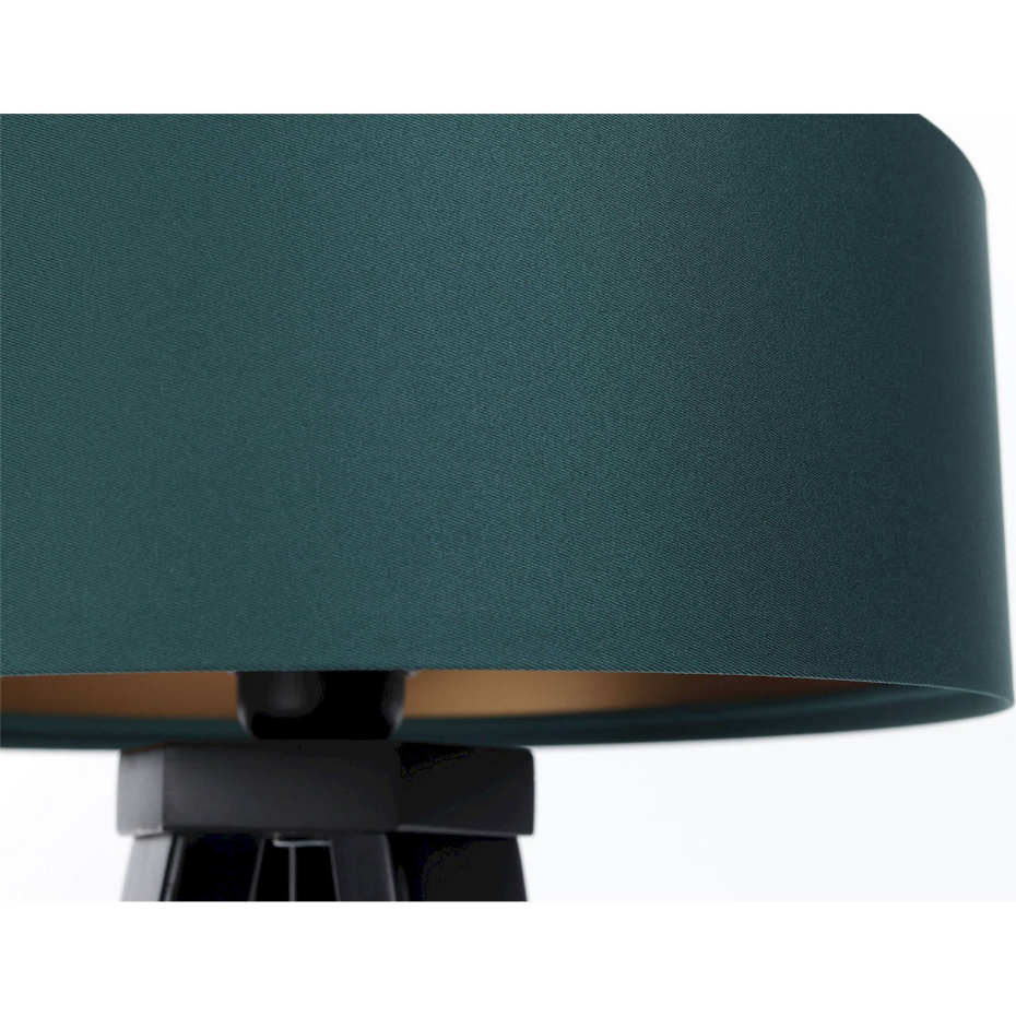 Lampe à poser en tissu rond Duo ellegant