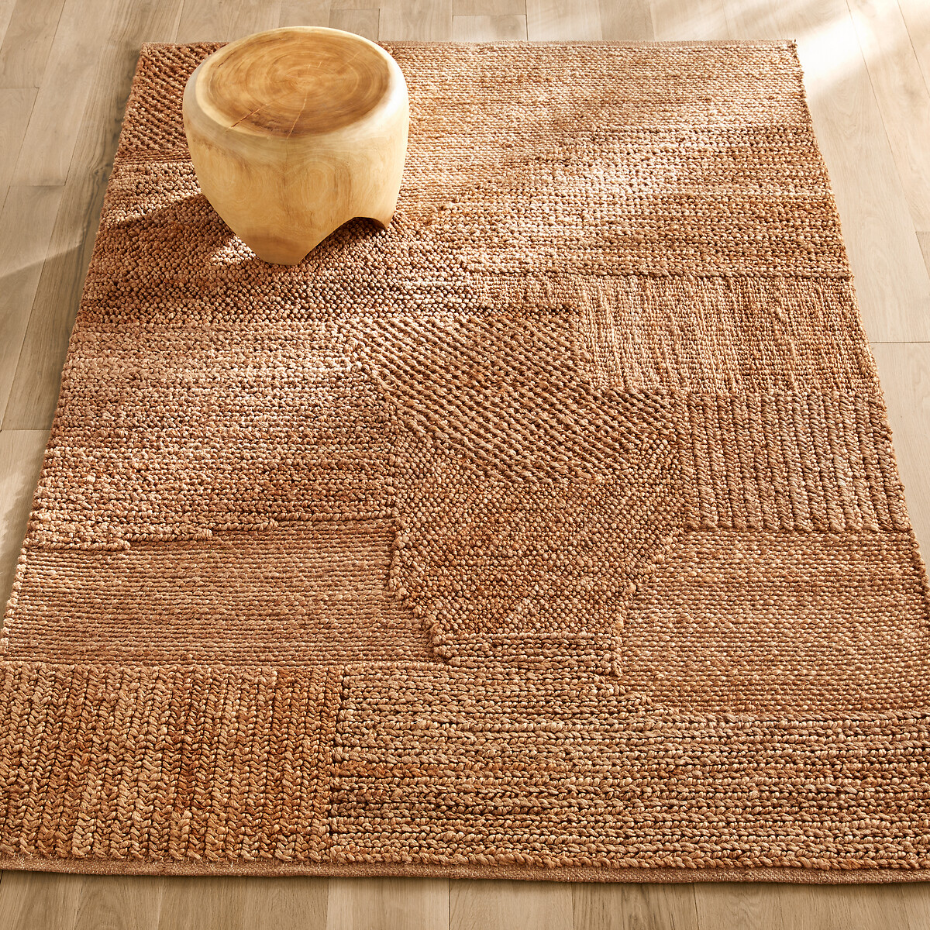 Tapis jute tissé main, Kheti