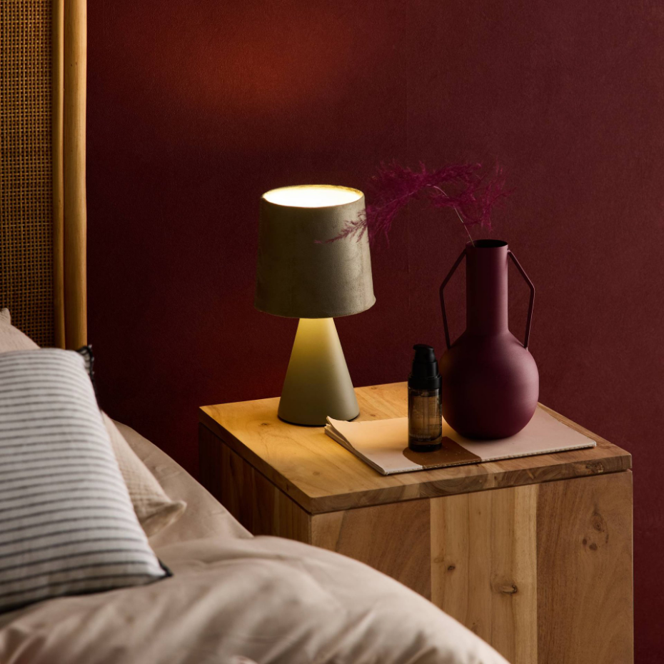 Lampe de table intérieur céramique Ø13cm ALBAN