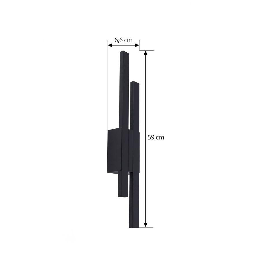 Applique extérieure en aluminium moderneLED