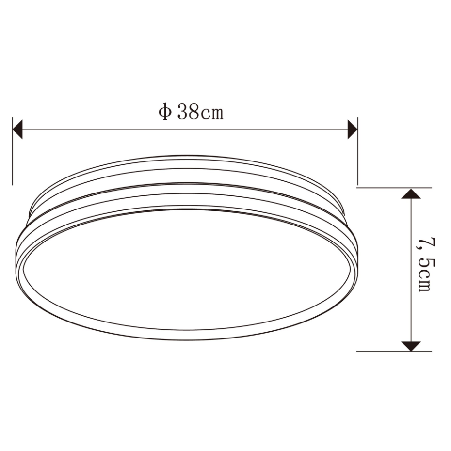 Plafonnier led variation blancs, PULOX