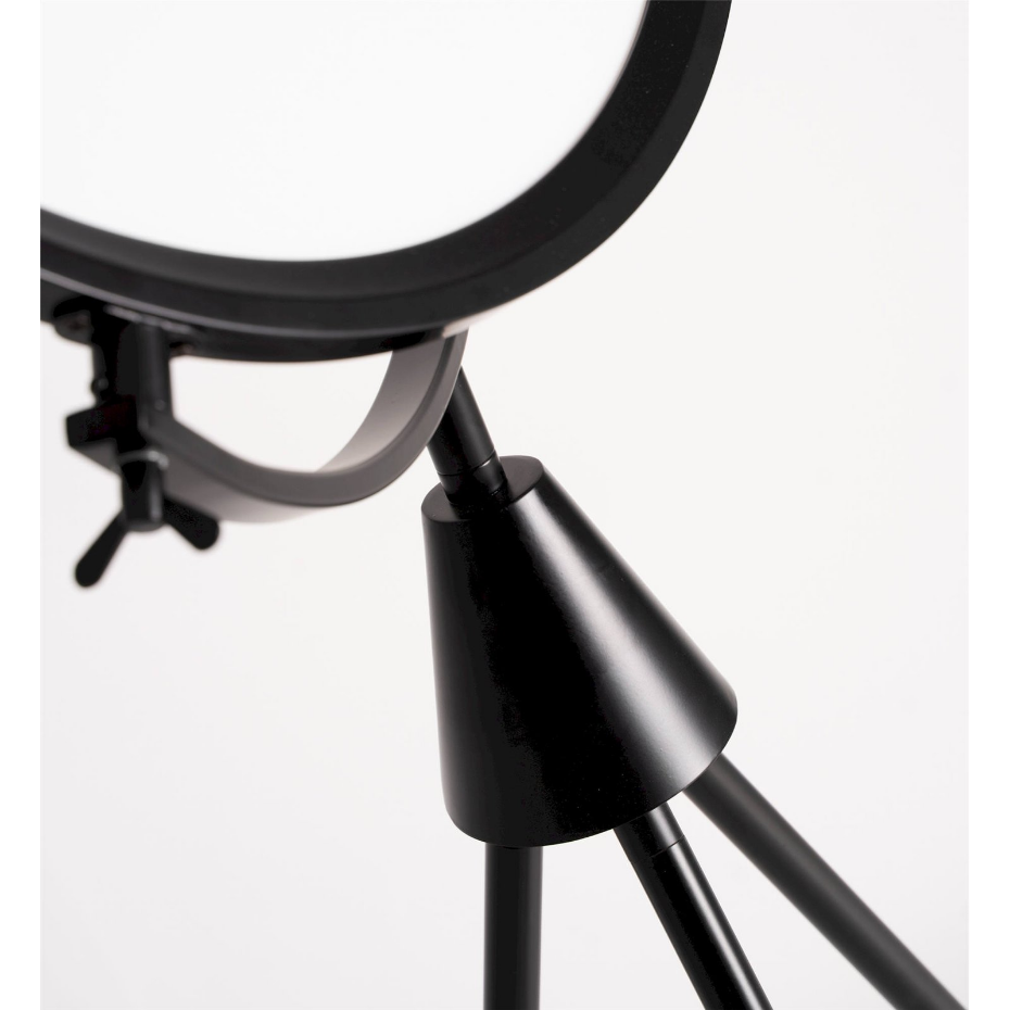 Lampadaire en fer finition translucide style industriel