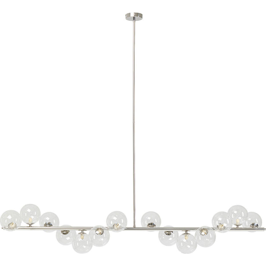 Suspension en verre et acier, SCALA BALLS