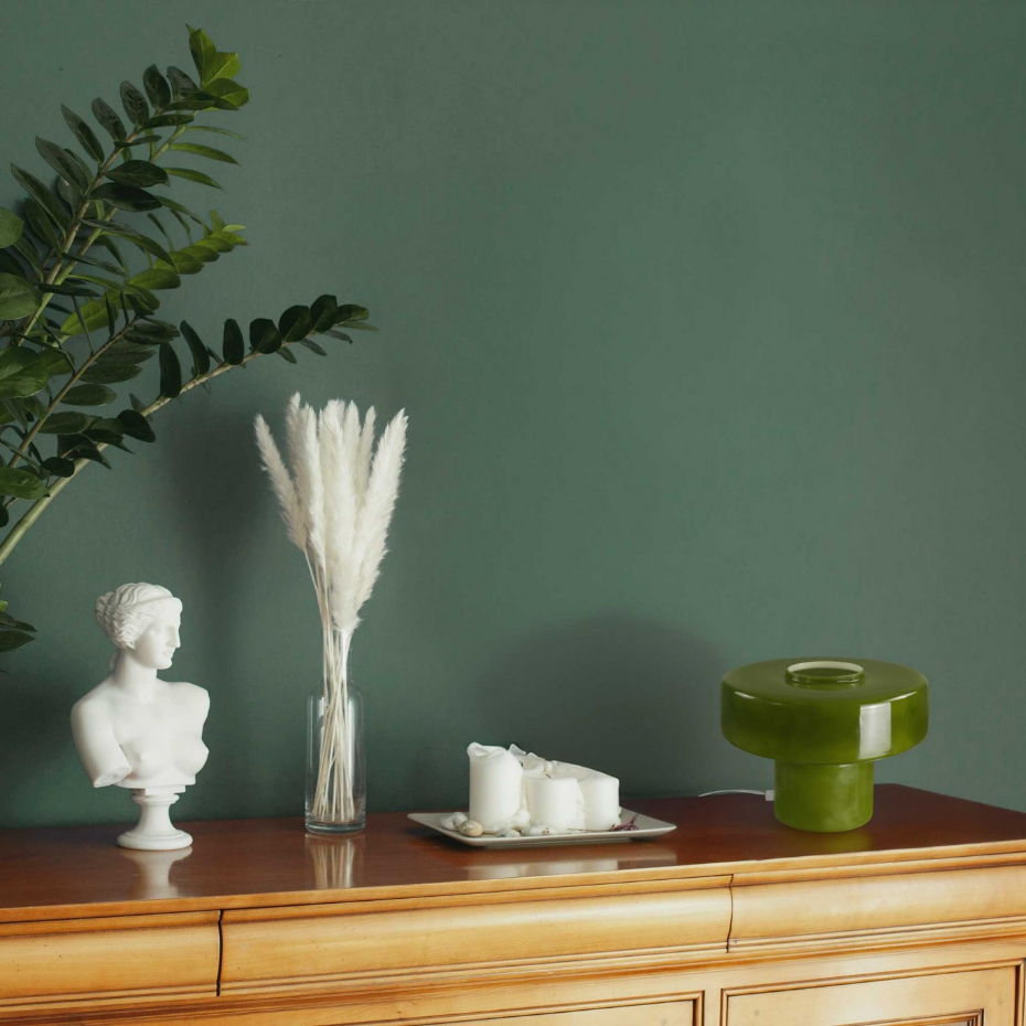 Lampe à poser en verre, FOZA