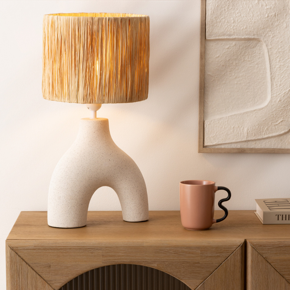 Lampe à poser céramique TANIA