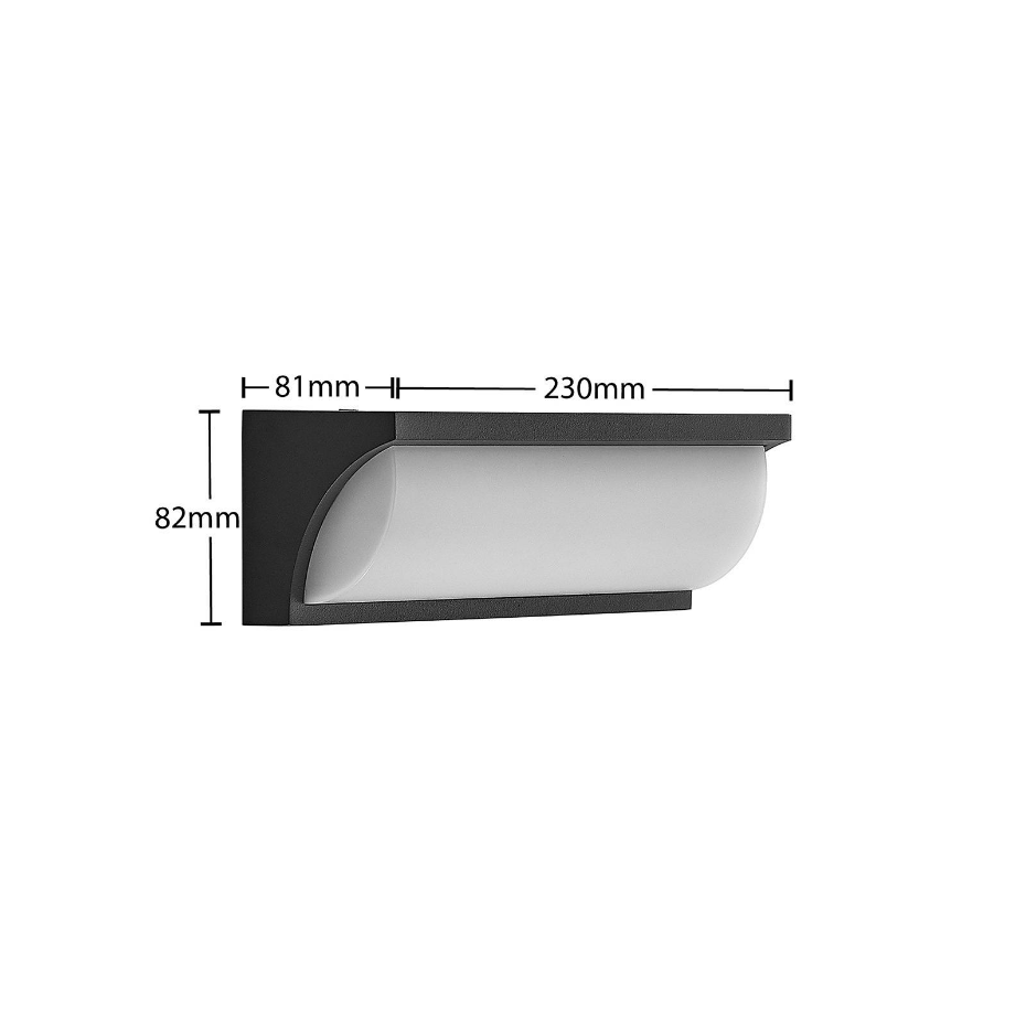Applique extérieure en aluminium moderneLED