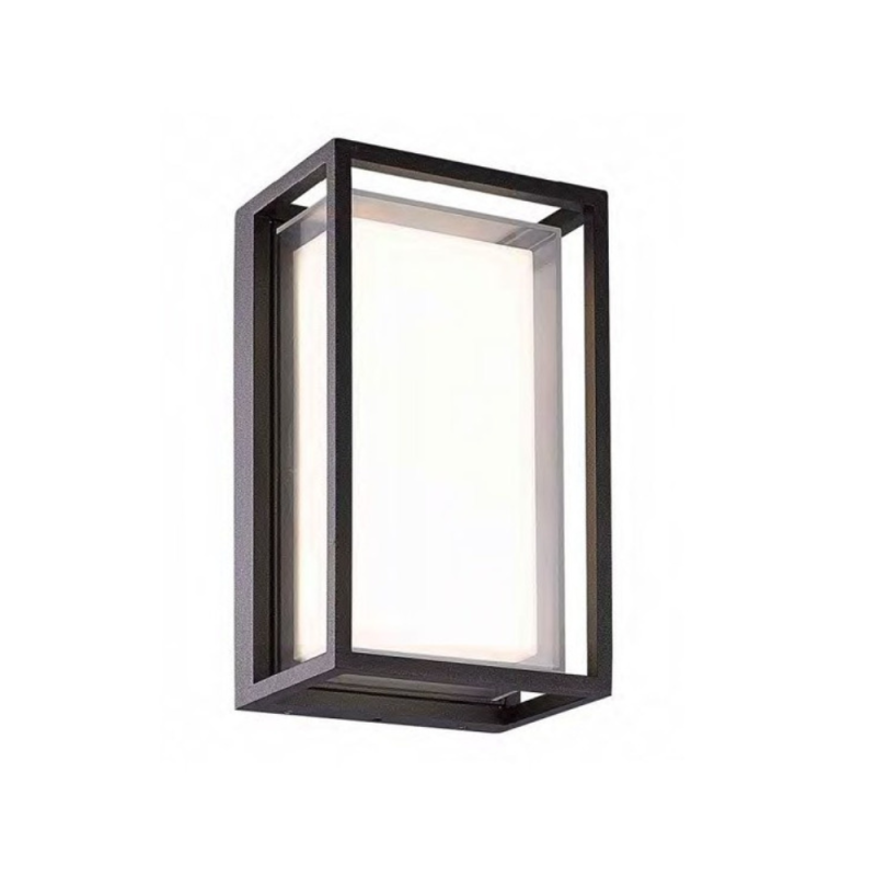 Applique Extérieure Led Métal Gris Anthracite Chami Ip65