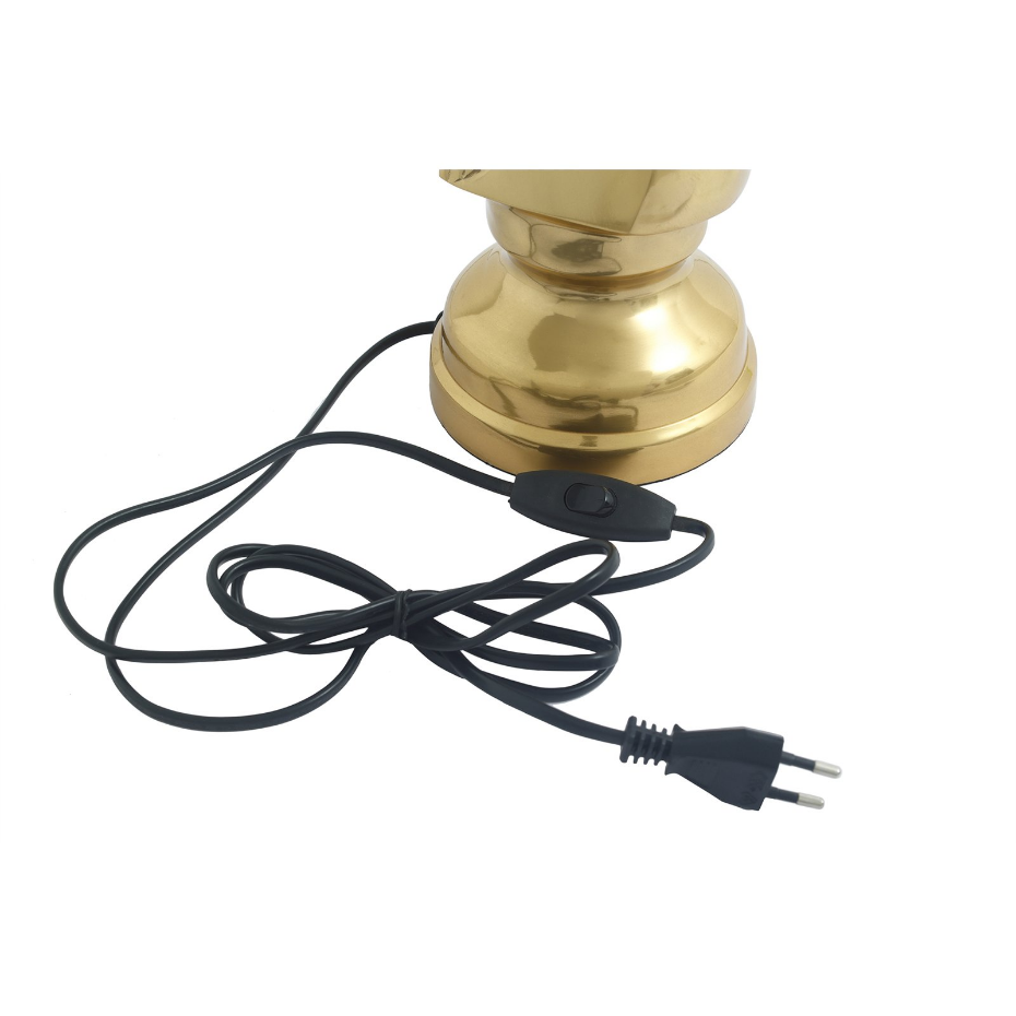 Lampe de table rectangulaire en aluminium Bishop 125