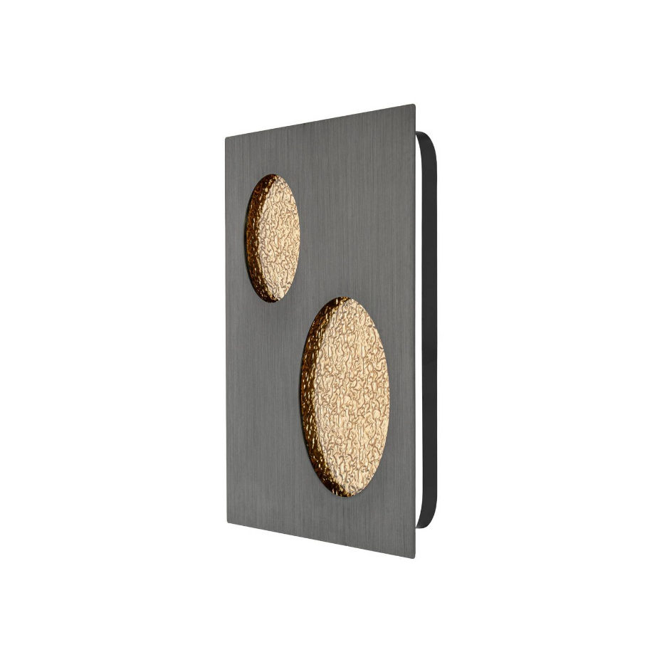 Applique en métal moderneLED, Delin
