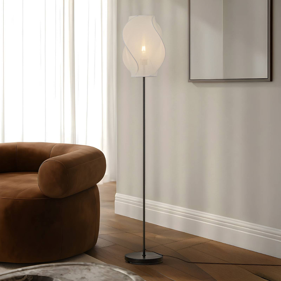 Lampadaire en textile scandinave, Tovina