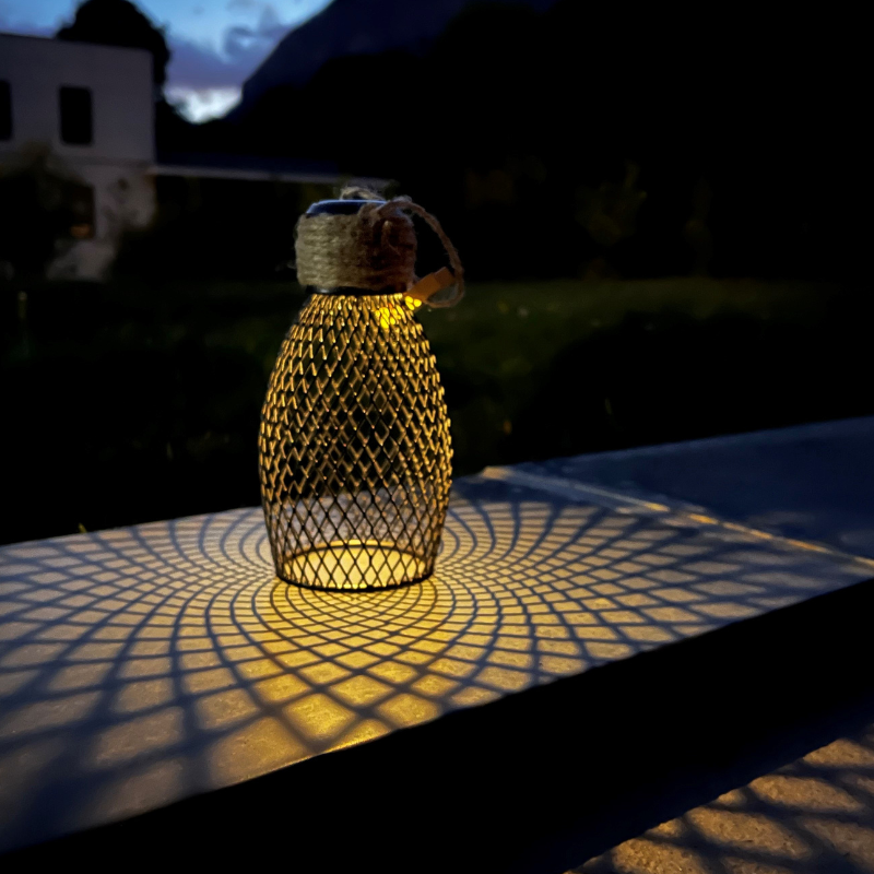 Luminaire jardin solaire exterieur design Milky