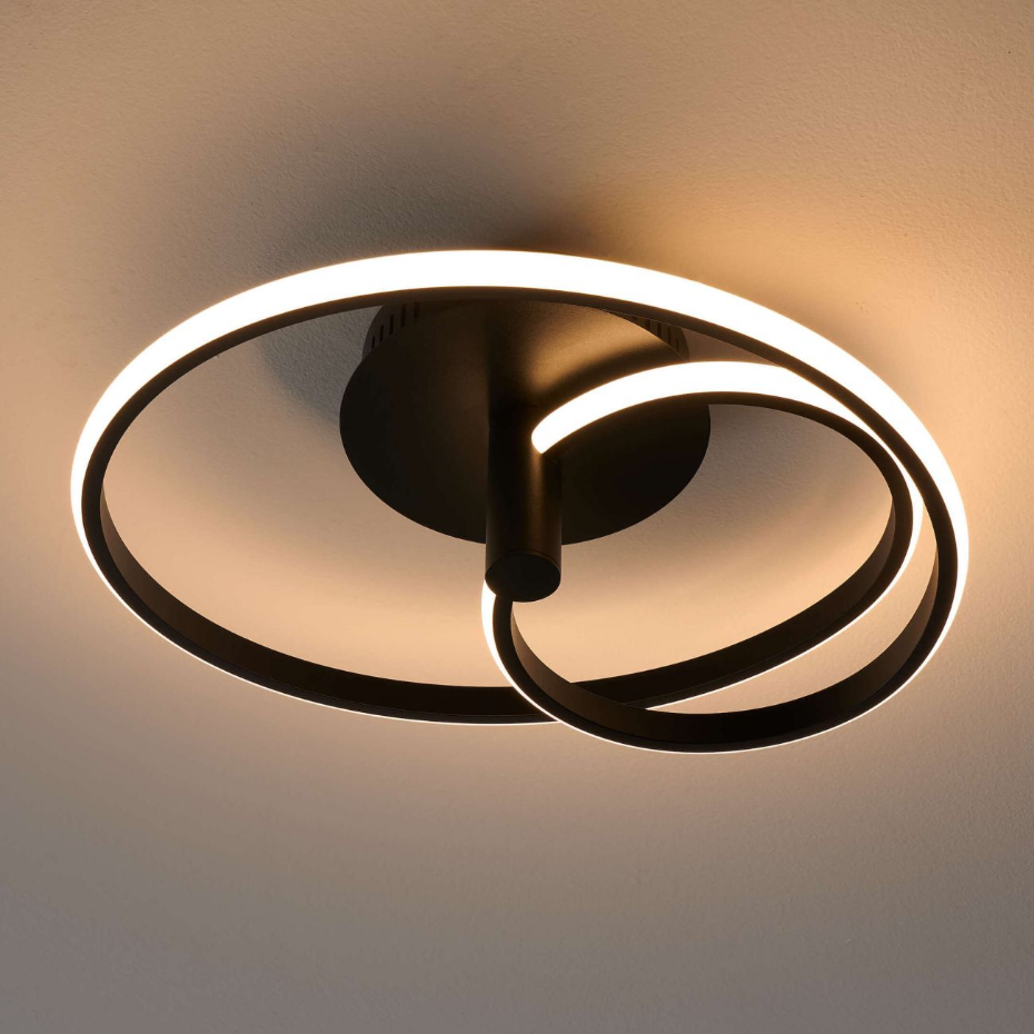 Plafonnier moderne avec cercles LED - KEANE