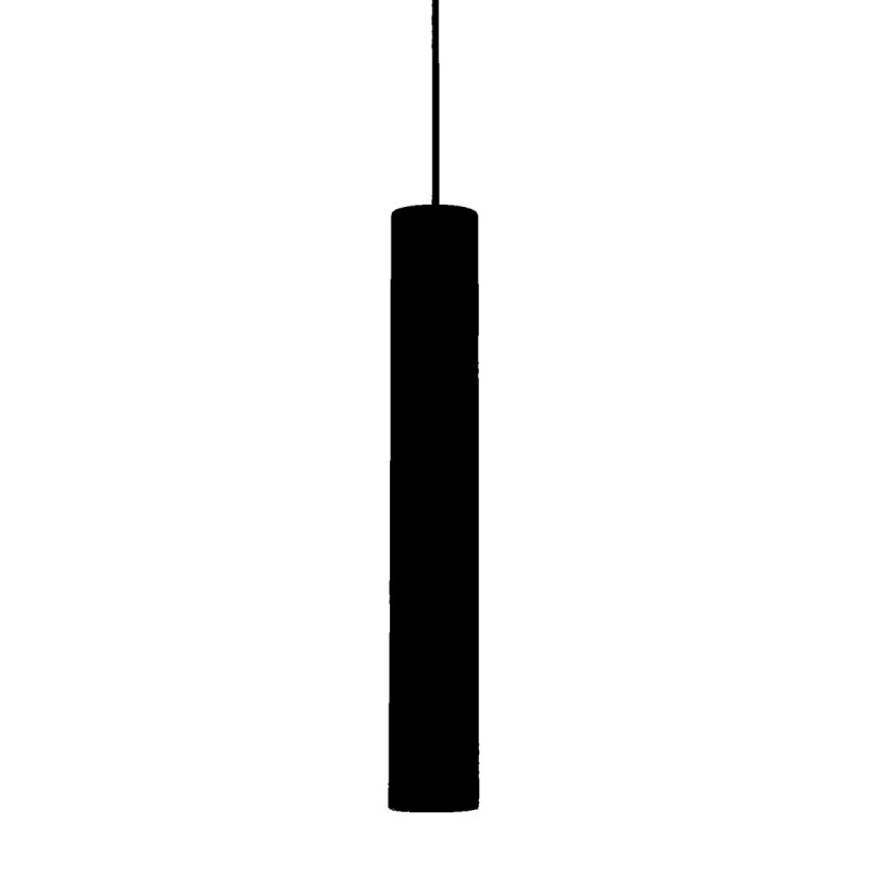 Suspension Design Candle Tube Noir