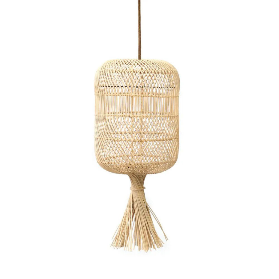 Lampadaire en rotin DUMPLING