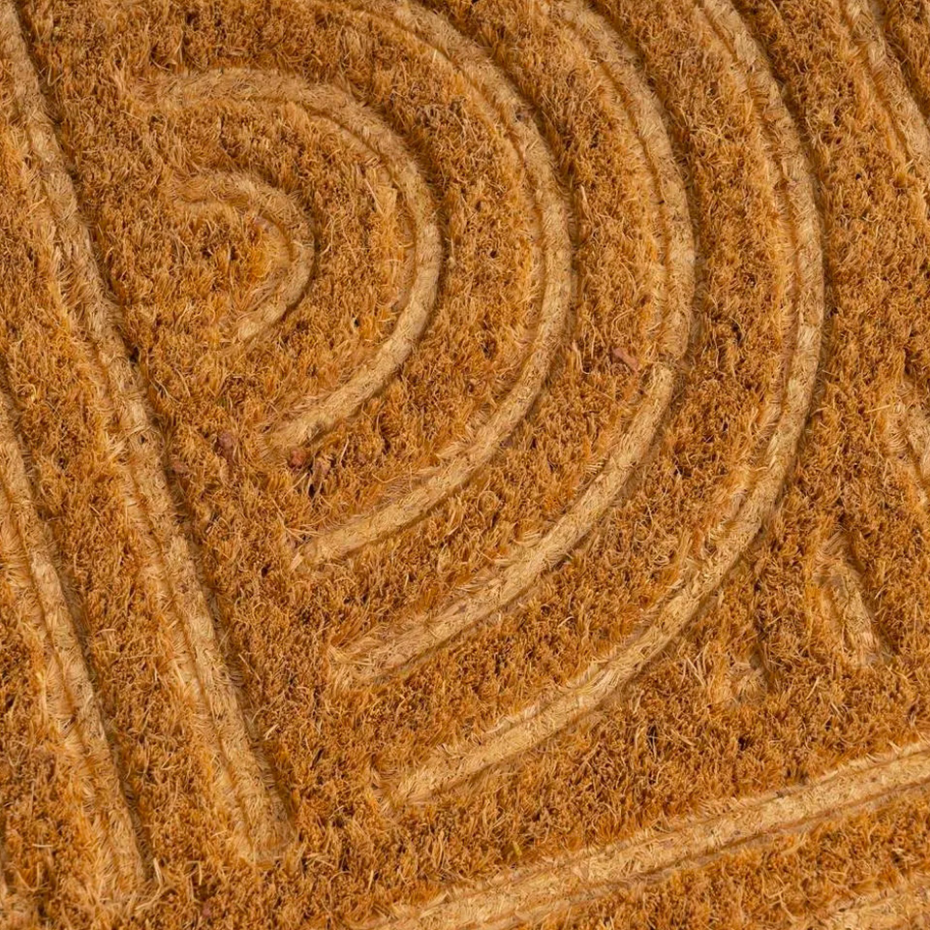 Paillasson coco marron 60x40x1.5cm
