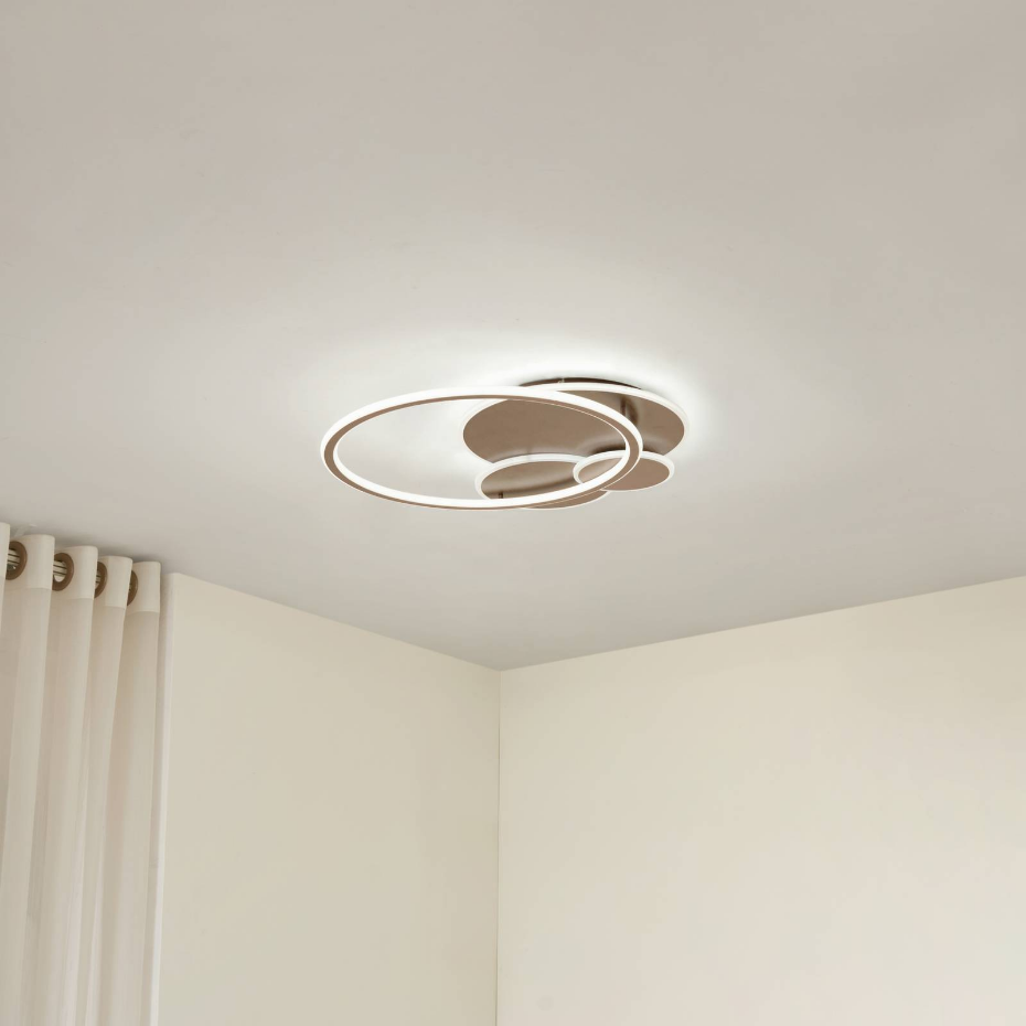 Plafonnier en métal moderneLED, Circulo