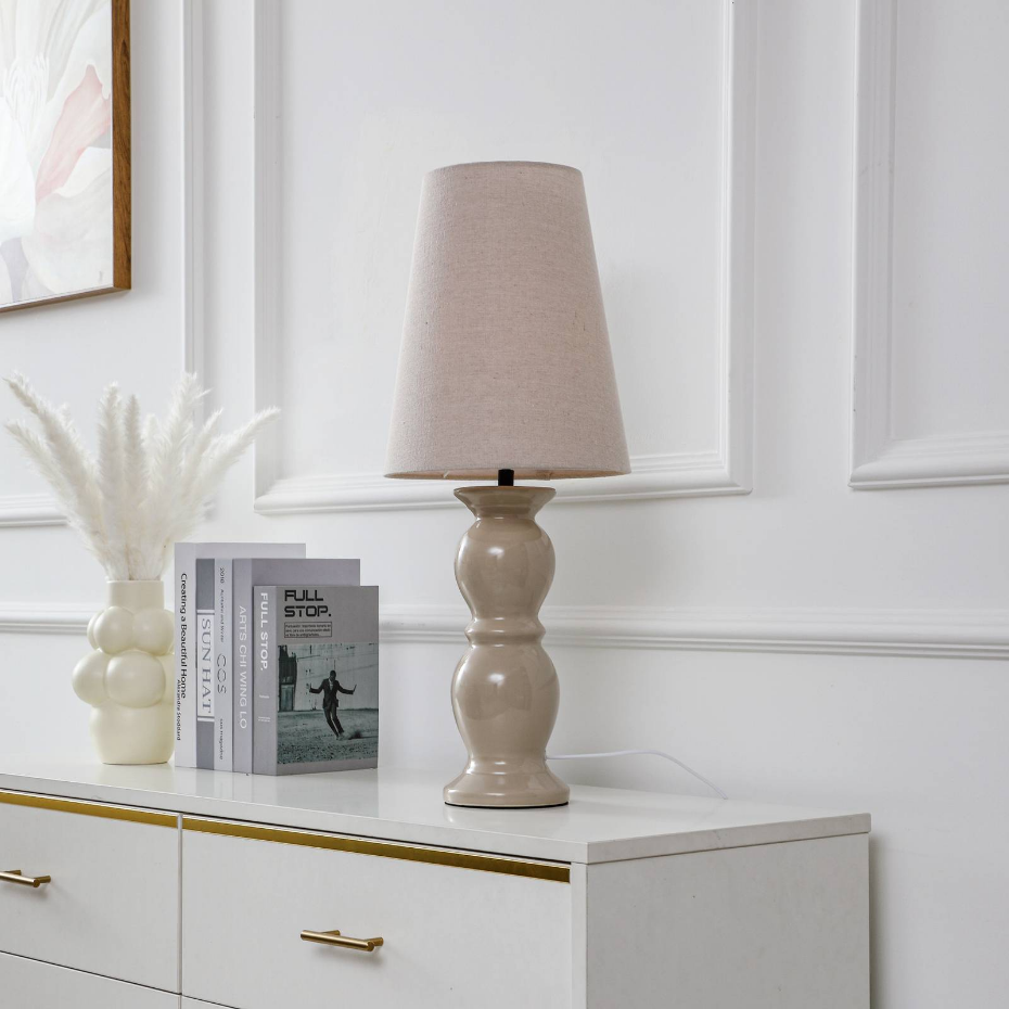 Lampe à poser en céramique design, Lyndorin