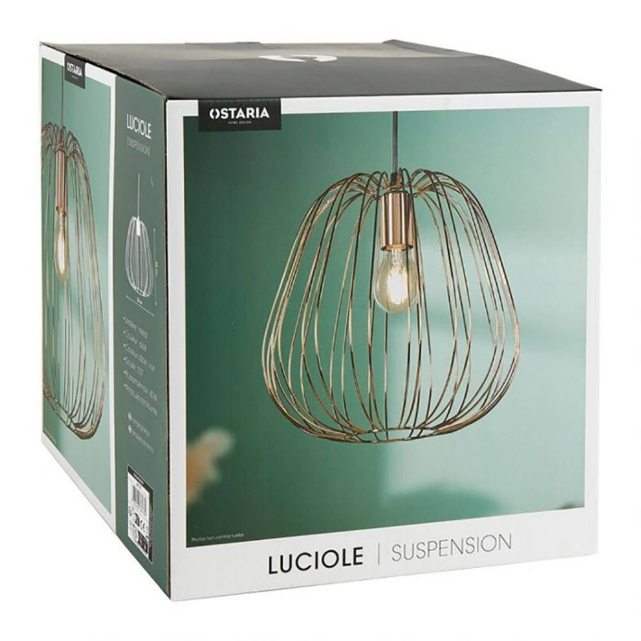Suspension métal filaire Luciole