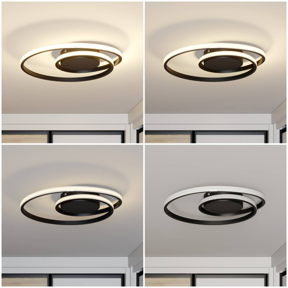 Plafonnier en aluminium moderneLED, Kyron