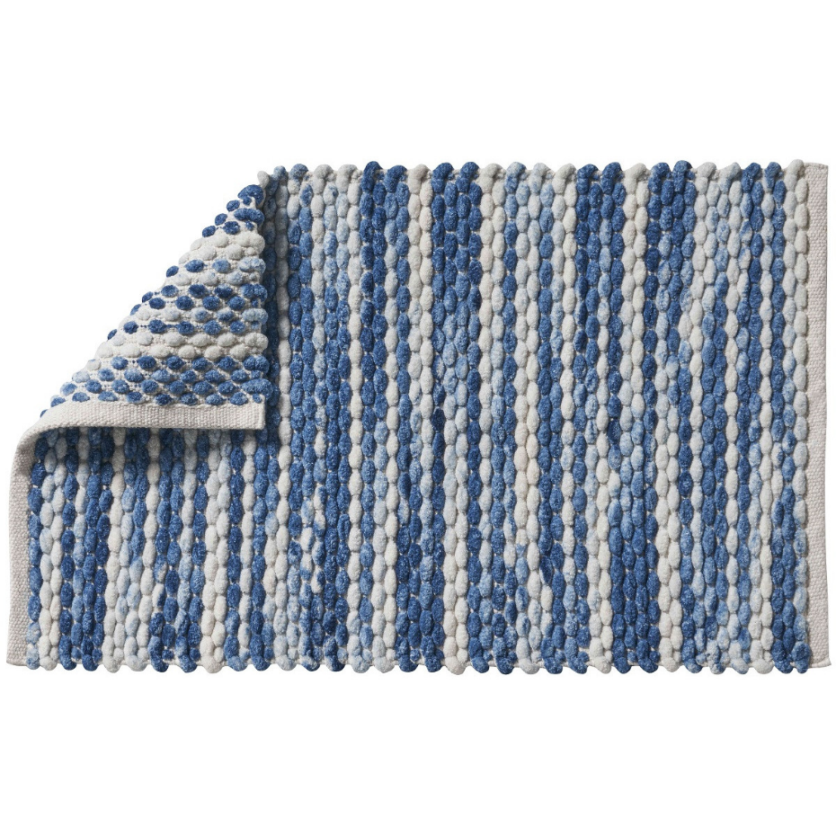 Tapis déco réversible en polycoton CYCLADE