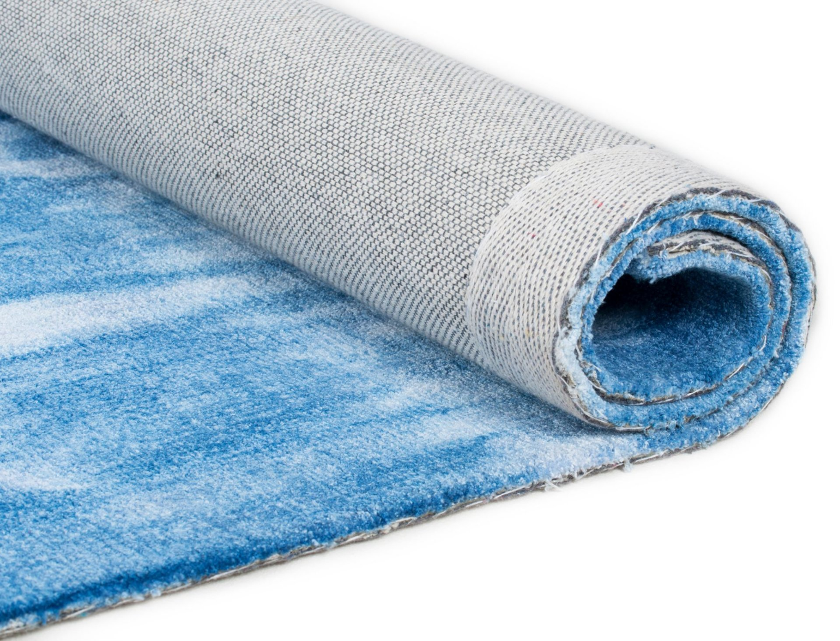 Tapis en viscose tissé main aspect vieilli - Shine