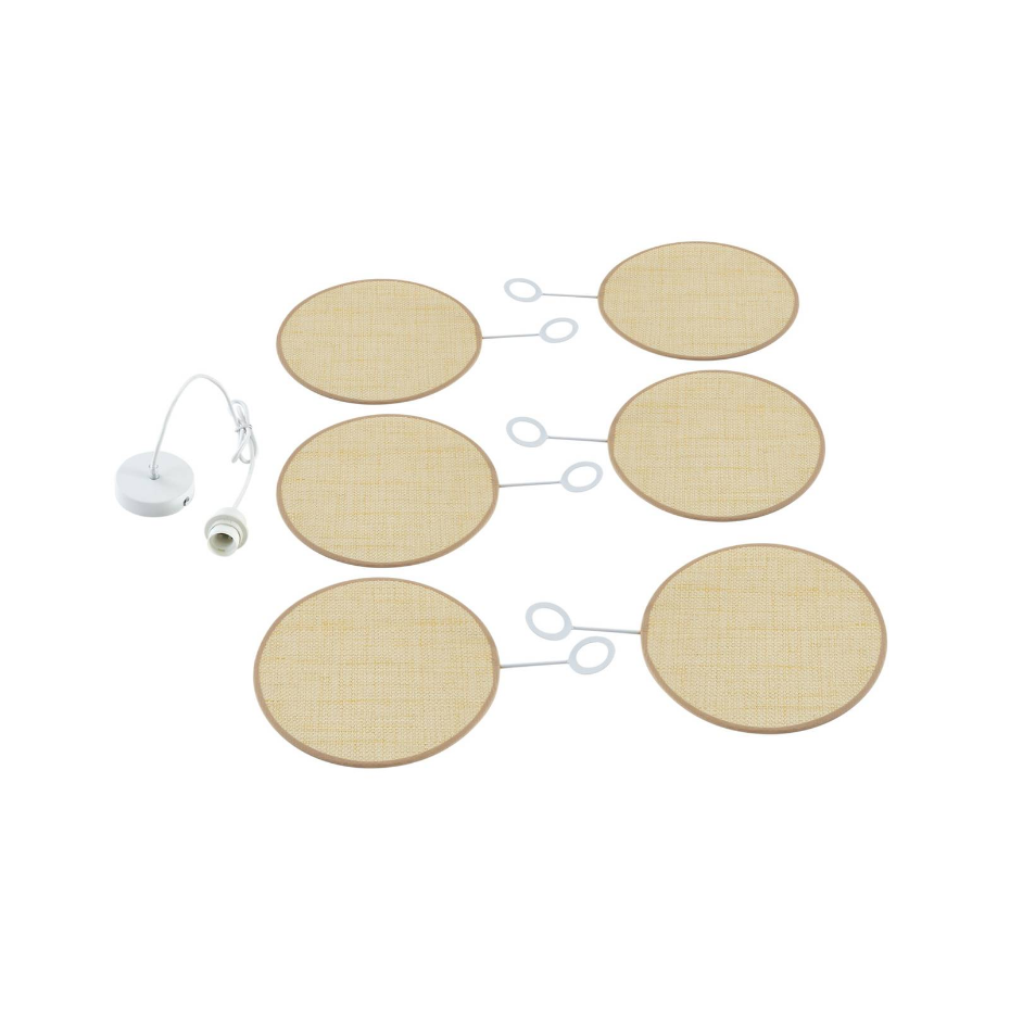 Suspension en textile traditionnelle