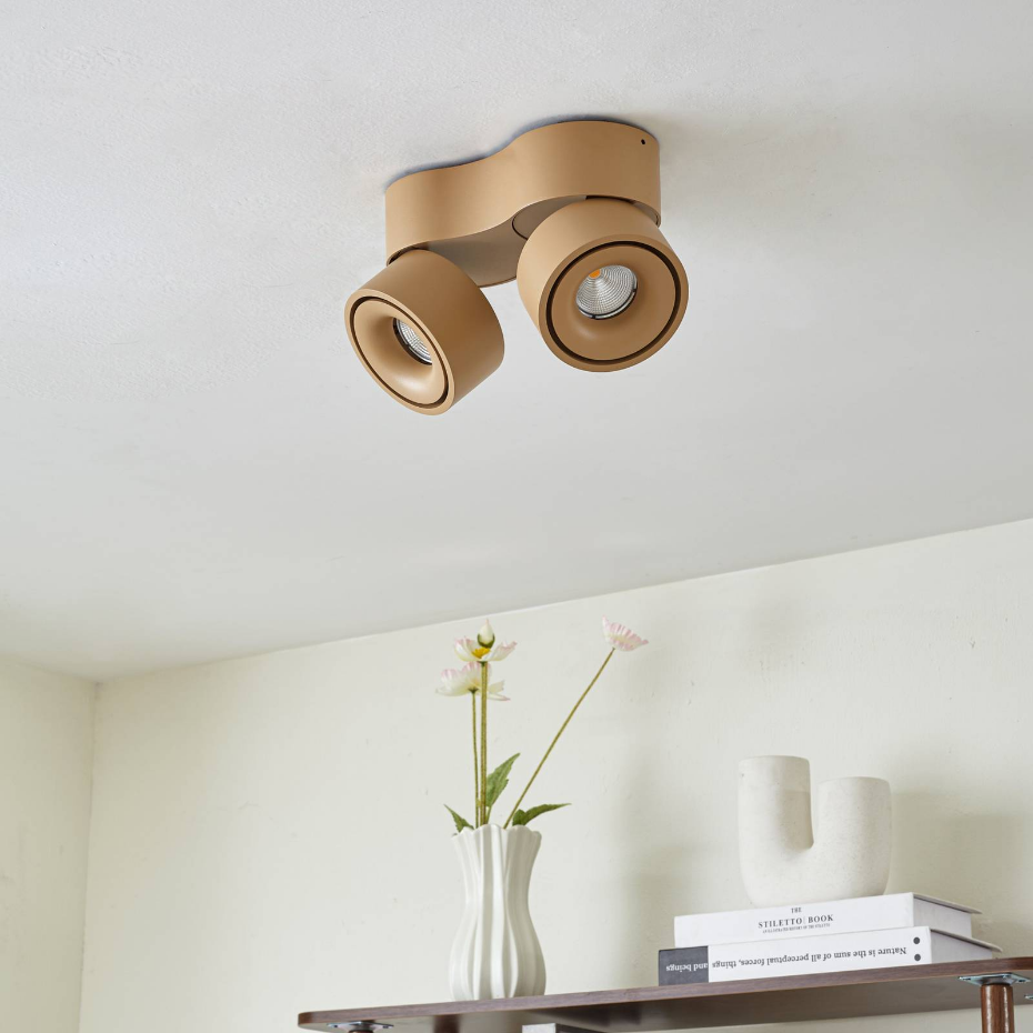 Plafonnier en aluminium moderneLED, Rotari