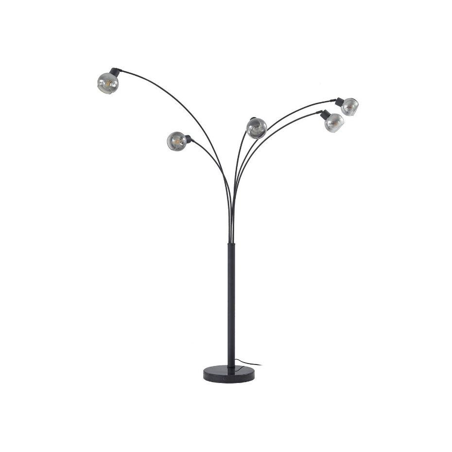 Lampadaire en métal moderne, Braccio