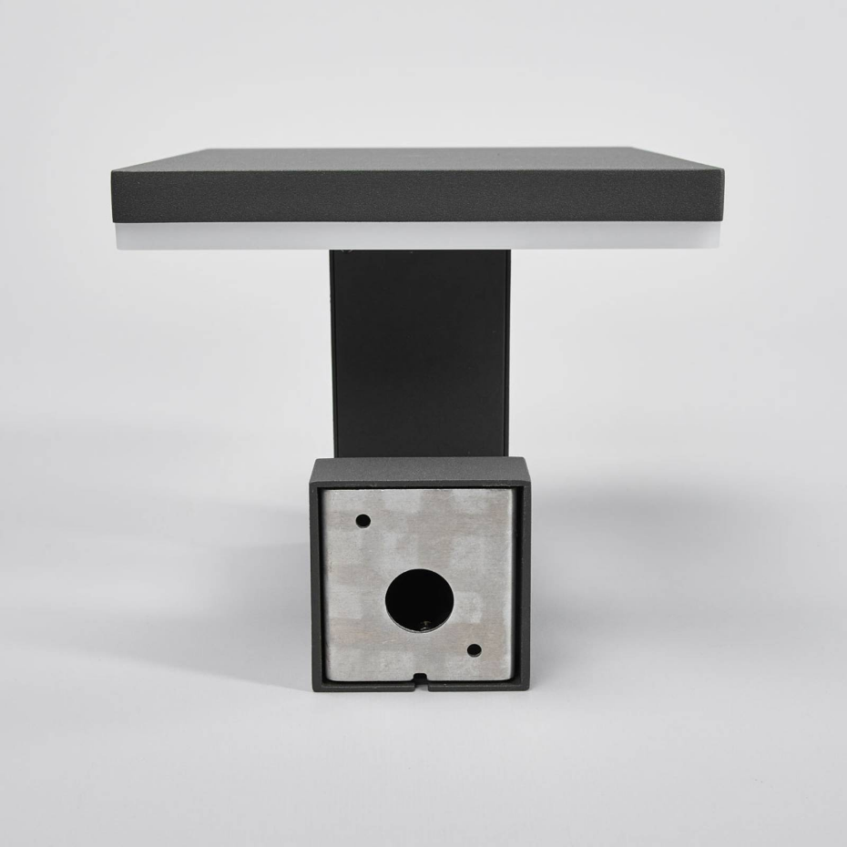 Applique extérieure en aluminium moderneLED