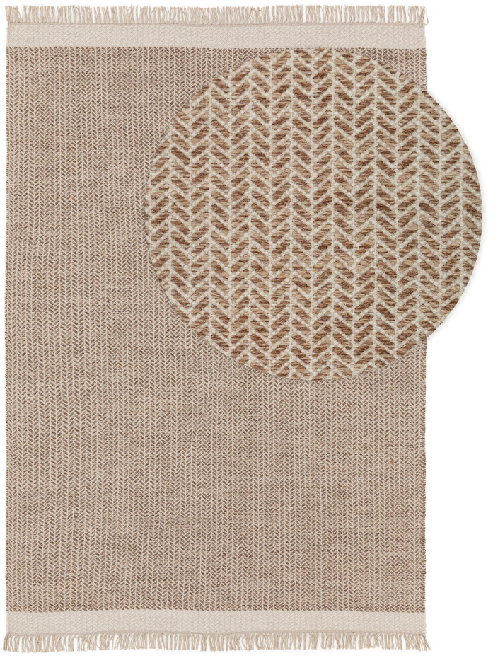 Tapis de laine tissé main KIM