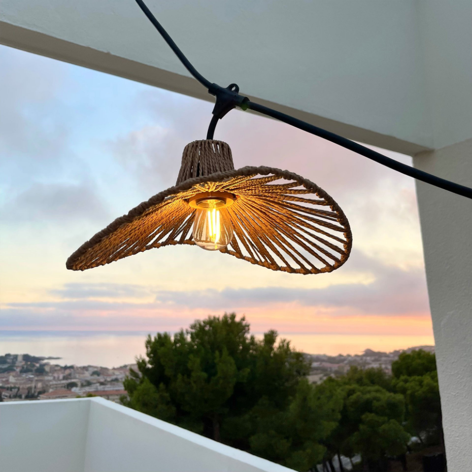 Guirlande connectable WAVY 7xE27 6M