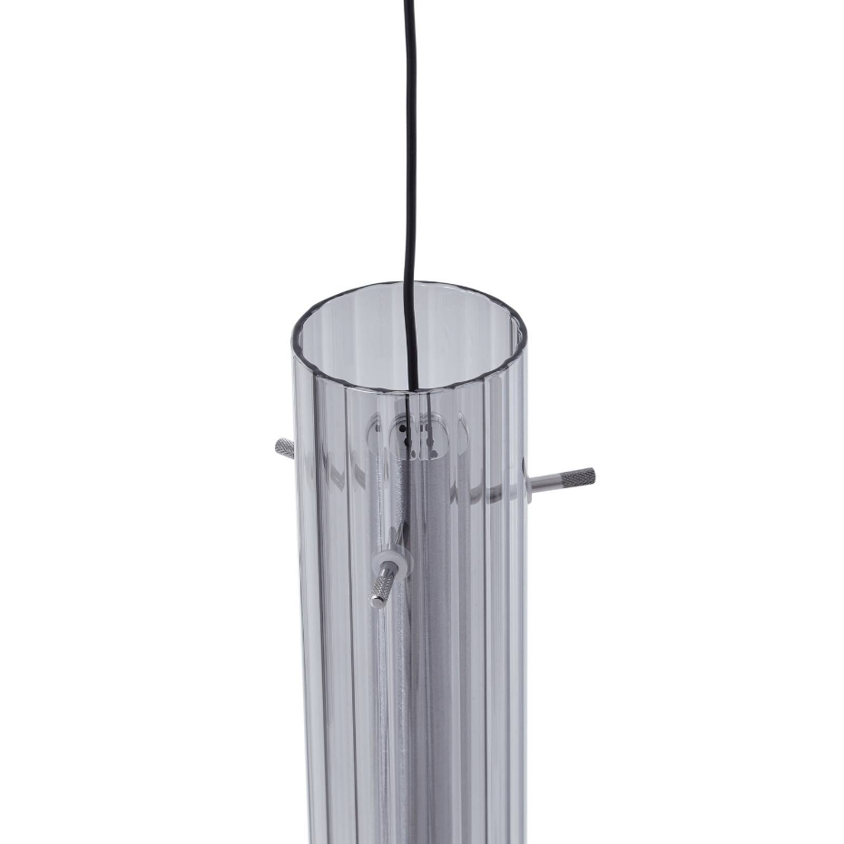 Suspension en verre moderneLED, Korvitha