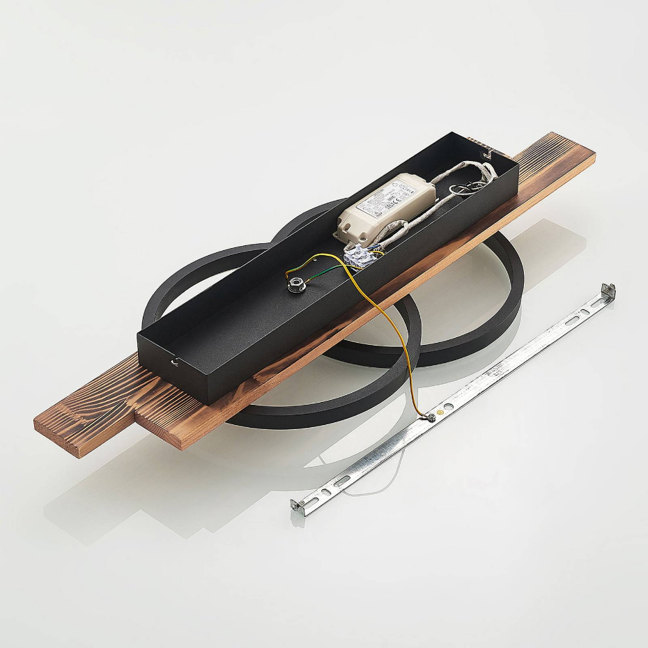 Plafonnier en bois moderneLED, Sentoa