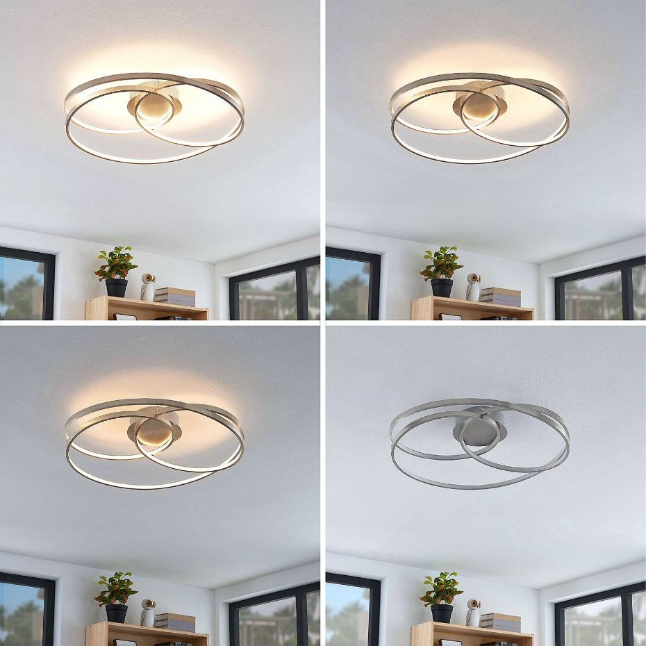 Plafonnier en métal moderneLED, Joline