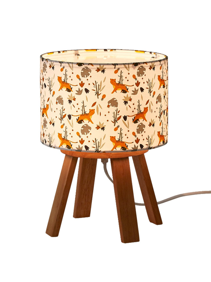 Lampe de chevet bois HANOÏ