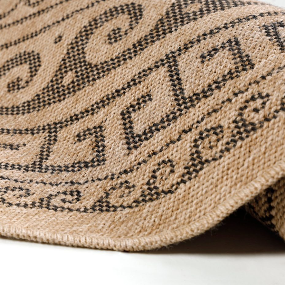 Tapis extérieur rond à motif COMILLA