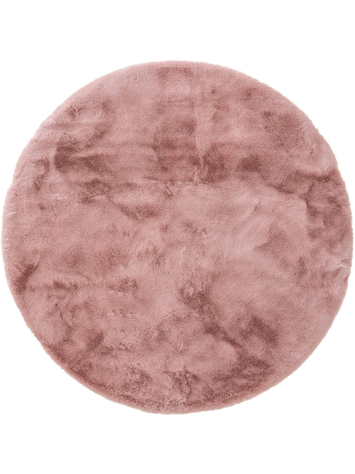 Tapis rond imitation fourrure DAVE