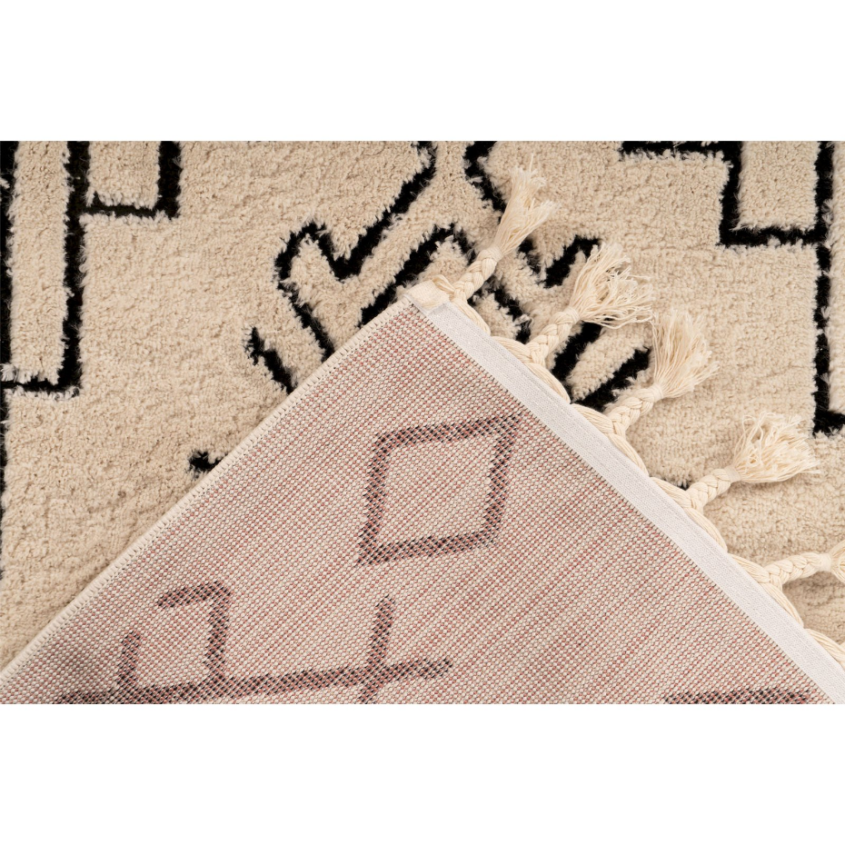 Tapis rectangulaire en polypropylène ethno