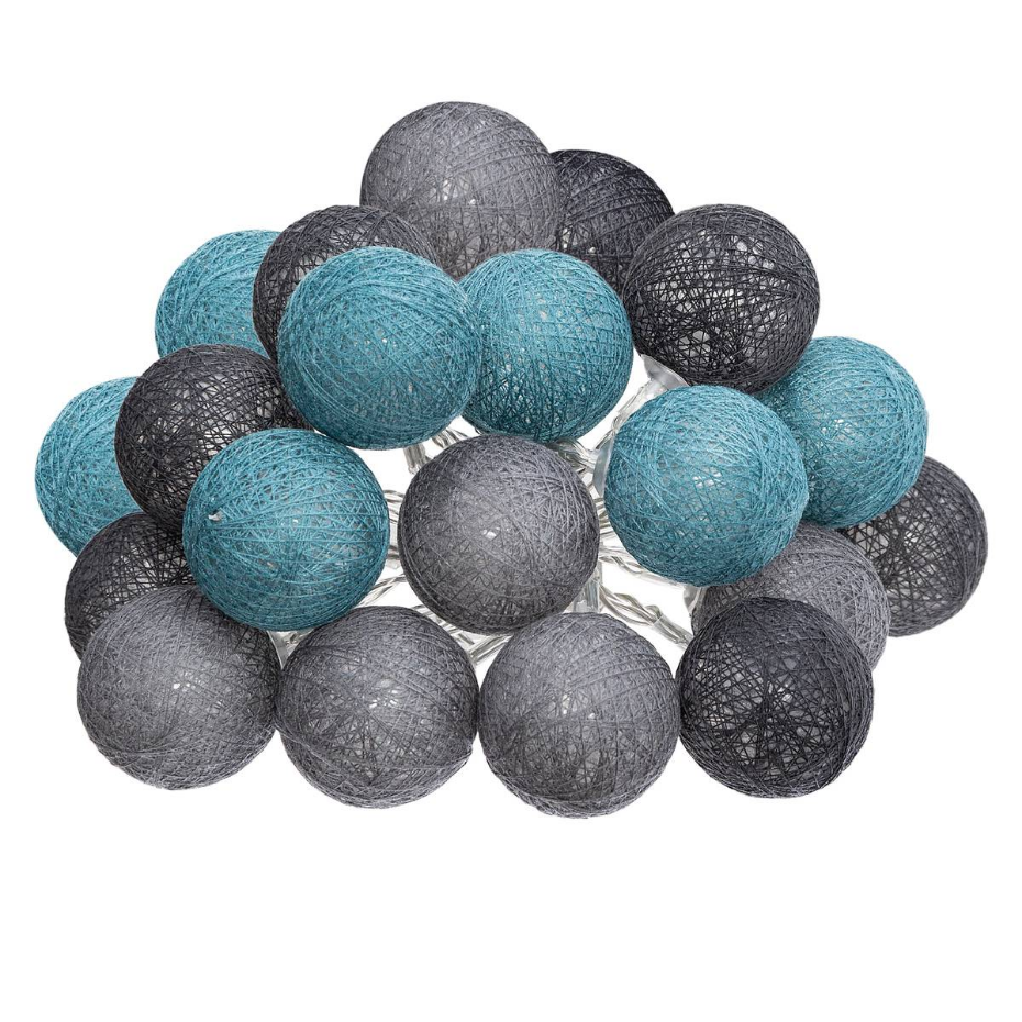 Guirlande LED Secteur 20 Boules BOX