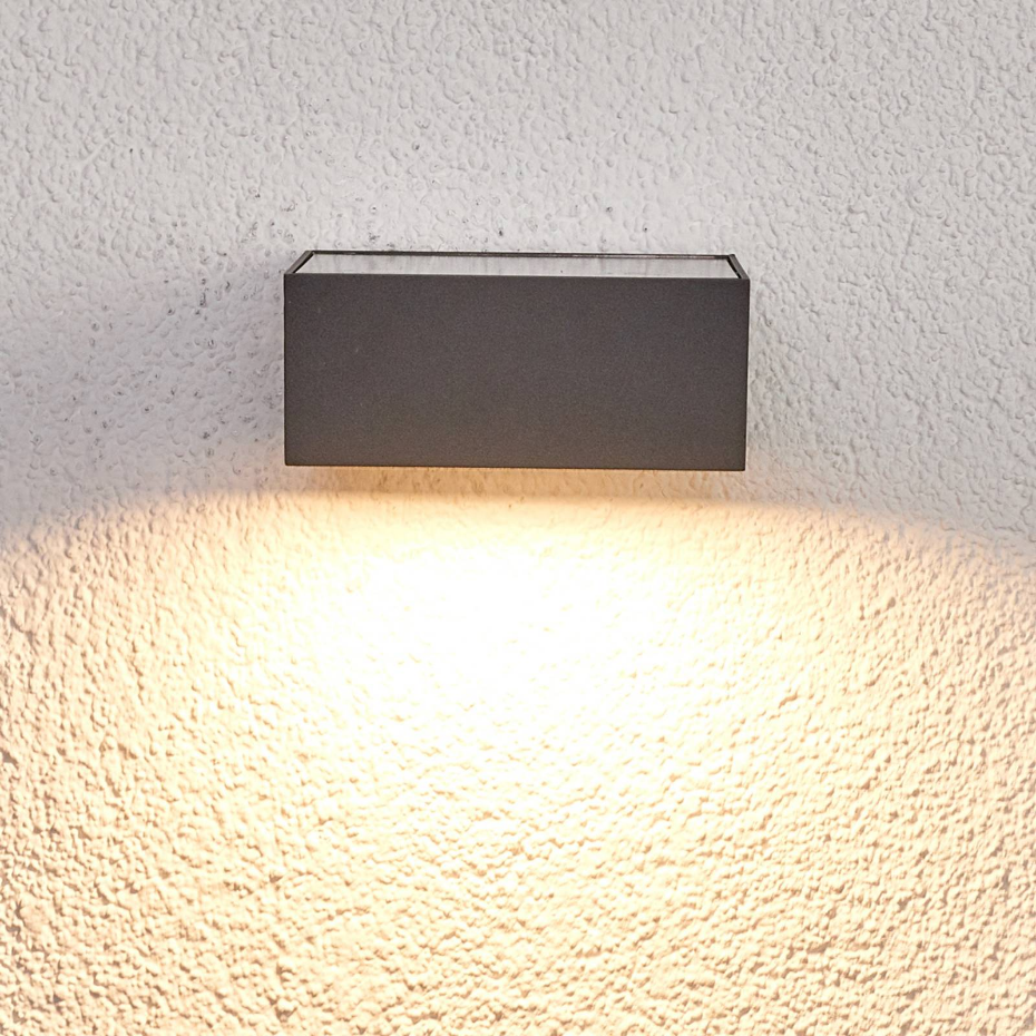 Lampe solaire extérieure en aluminiumLED