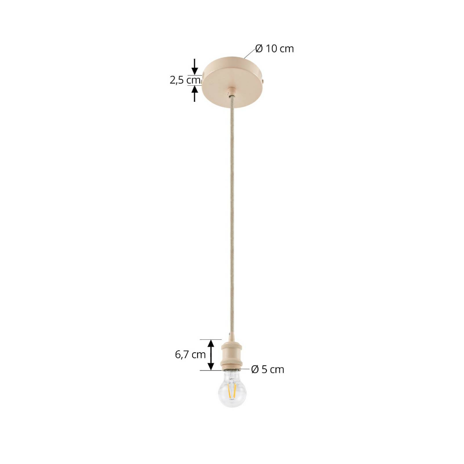 Suspension en aluminium moderne, Hattie
