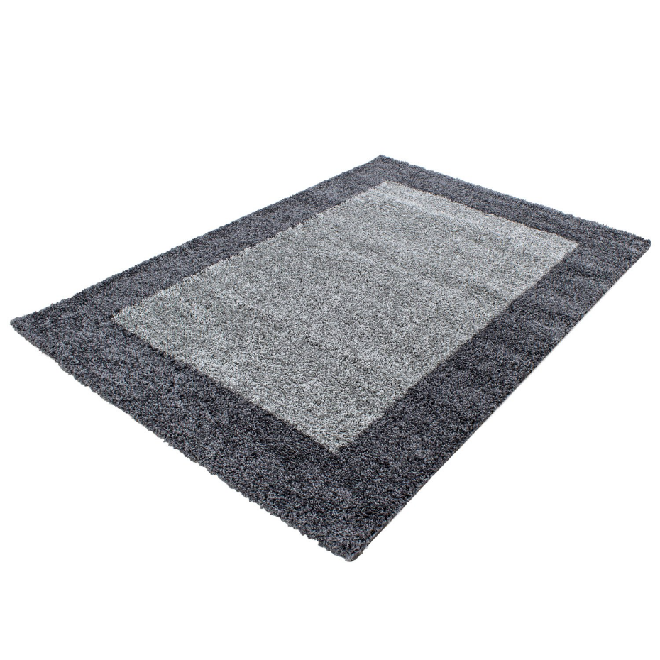 Tapis de salon shaggy bicolore OTTA